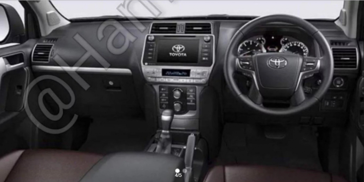 Toyota Landcruiser Prado 2018 chuẩn bị ra mắt