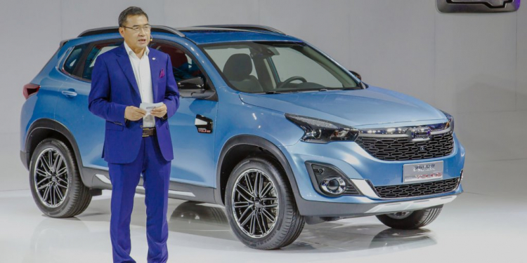 Xe "lai" Trung Quốc ra mắt thị trường