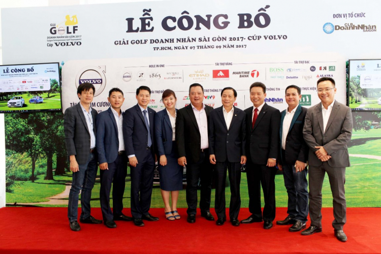 [QC] Họp báo công bố giải Golf Doanh Nhân Sài Gòn - Cúp Volvo