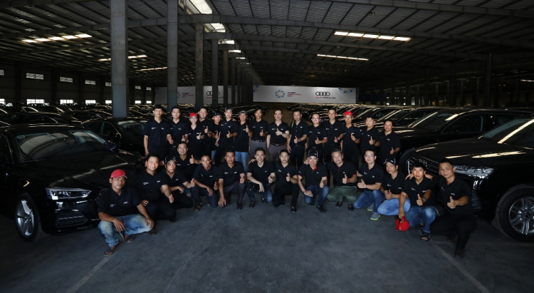Audi Việt Nam bàn giao xe đợt hai phục vụ APEC 2017