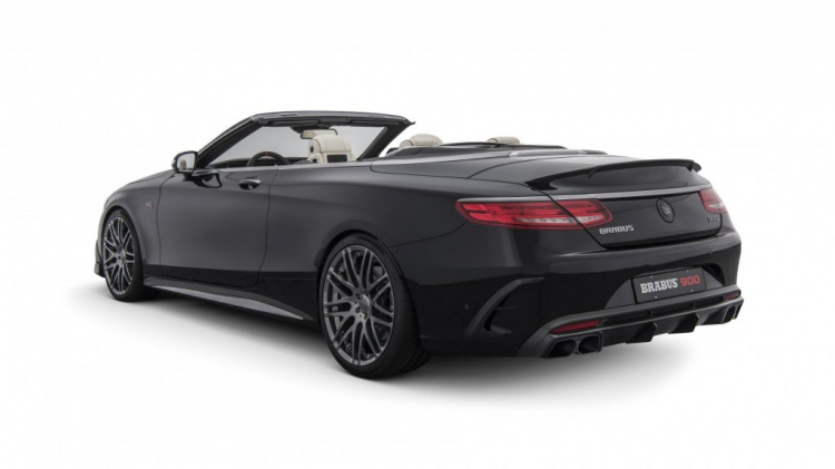 [IAA 2017] Brabus Rocket 900 Cabrio: Chiếc mui trần 900 mã lực