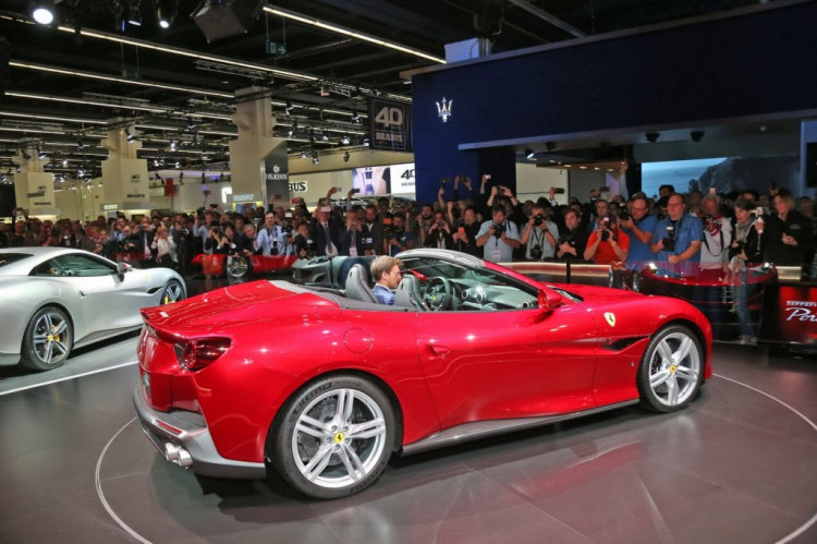 [IAA 2017] Ngắm Ferrari Portofino ''bằng xương bằng thịt'' tại Frankfurt