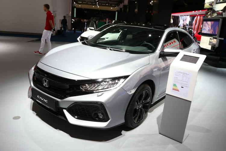 [IAA 2017] Chiêm ngưỡng Honda Civic 2018 chạy dầu tại Frankfurt