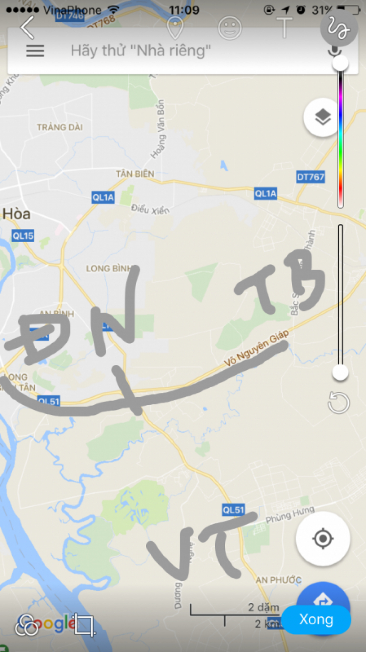 Sài Gòn - Vũng Tàu tránh đoạn nước lũ trên QL51 Sài Gòn - Vũng Tàu tránh đoạn nước lũ trên QL51
