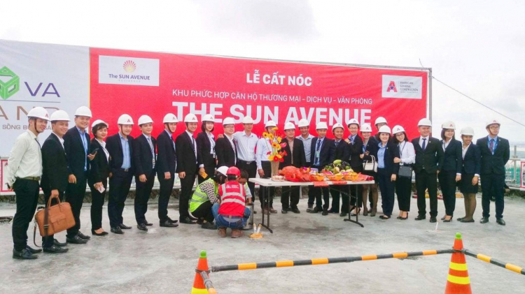 Giữa tháng 9 này The Sun Avenue cất nóc rồi thì có kịp bàn giao nhà trong Quý 2 - 2018 không các bác