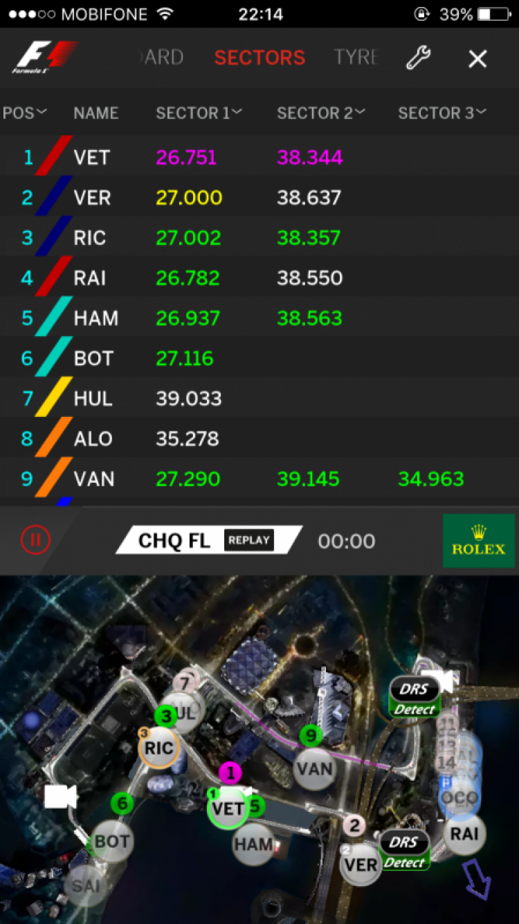 F1 2017 R14/20 Singapore