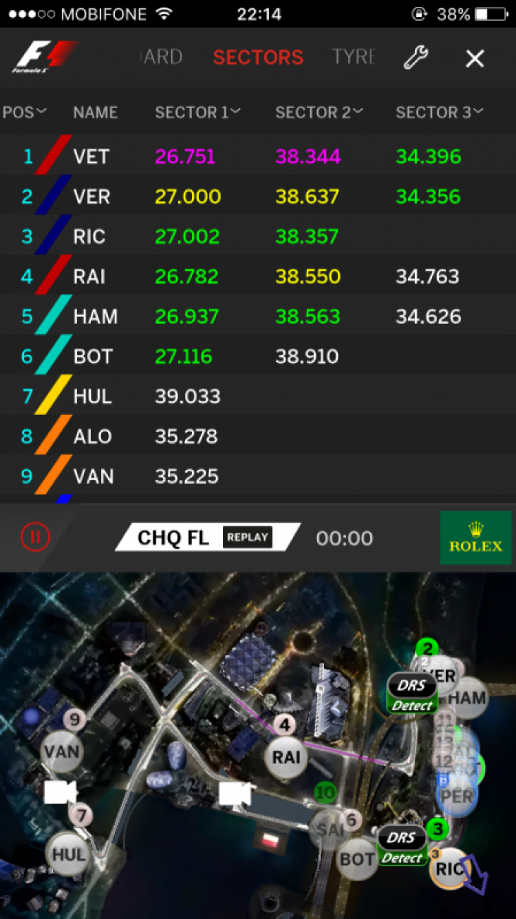 F1 2017 R14/20 Singapore