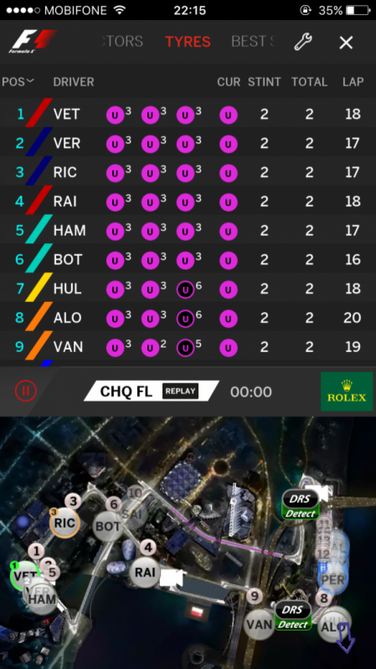 F1 2017 R14/20 Singapore