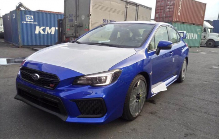 WRX STI 2018 của bác nào nhận hàng nè