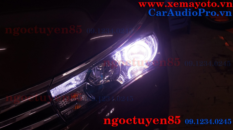 TỔNG HỢP CÁC XE ĐÃ ĐỘ BI XENON, BI LED, CÁCH ÂM, ĐỘ HÍT CỬA TỰ ĐỘNG