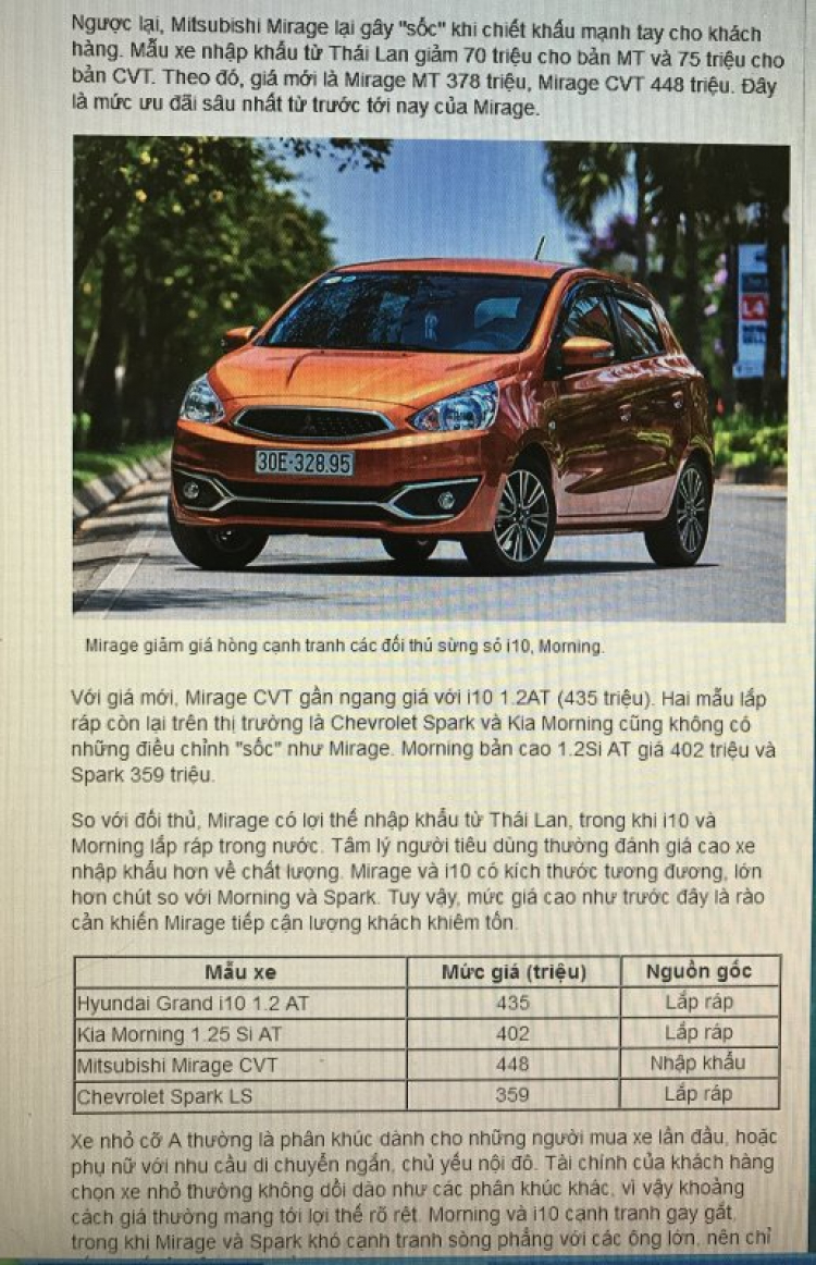 Kia Morning hay Hyundai i10 Kia Morning hay Hyundai i10