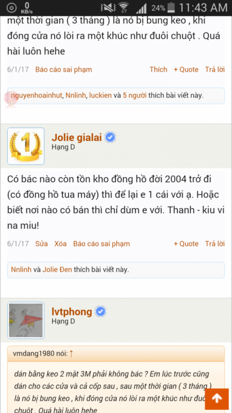 Jolie - Chiếc xe thân thiện