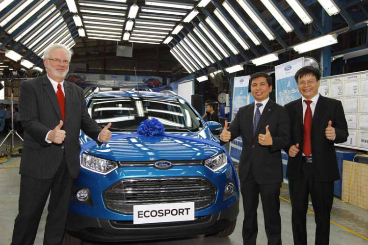 EcoSport hoàn toàn mới đã xuất xưởng tại nhà máy Ford Hải Dương