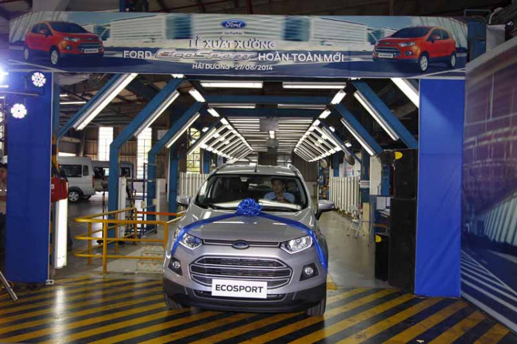 EcoSport hoàn toàn mới đã xuất xưởng tại nhà máy Ford Hải Dương