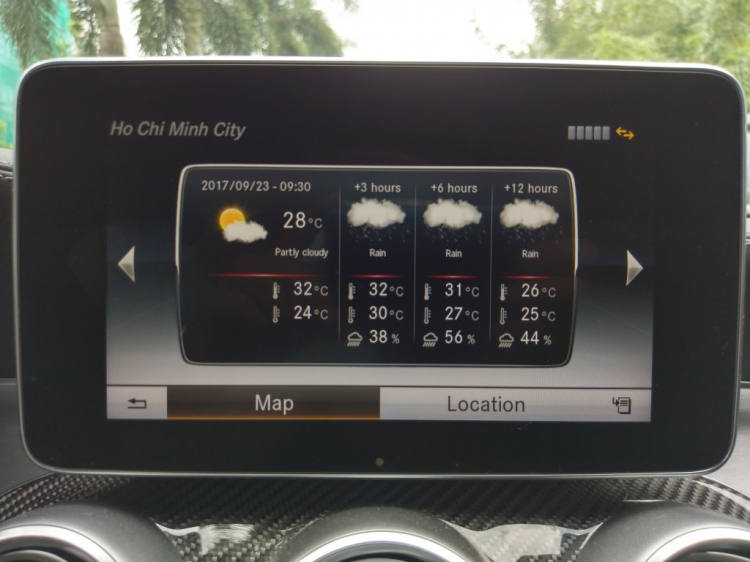 Sử dụng Mercedes-Benz App để xem dự báo thời tiết và nghe Radio Internet Sử dụng Mercedes-Benz App để xem dự báo thời tiết và nghe Radio Internet