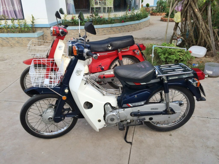 Khoe xe Honda Cub Custom các loại