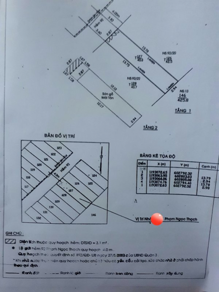 Cần giúp định giá đất q3