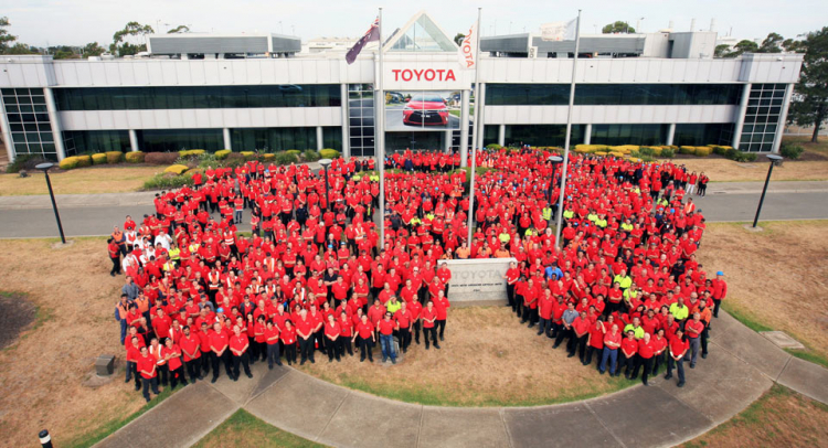Toyota ngừng sản xuất tại Úc