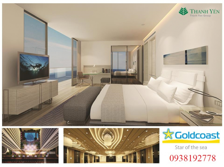 GoldCoast Nha Trang - Cam kết lợi nhuận tối thiểu 50%. Tặng nội thất 300tr. Chiết khấu khủng.