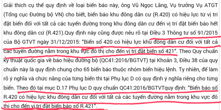 Biển báo KDC trên QL51