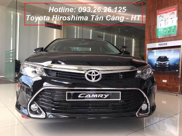 Toyota Camry 2017 có giá từ 997 triệu đồng tại Việt Nam