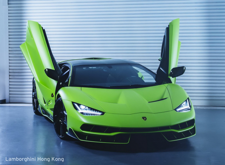 Lamborghini Centenario màu xanh mờ Matt Verde Bronte cực độc