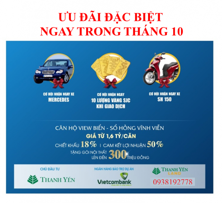 Condotel SỞ HỮU VĨNH VIỄN tại Nha Trang - 100% căn view biển. Tặng nội thất 300tr.