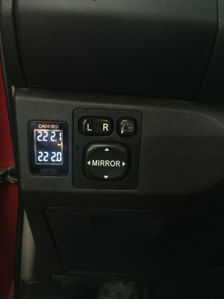 review bộ cảm biến áp suất lốp TPMS cho xe Honda