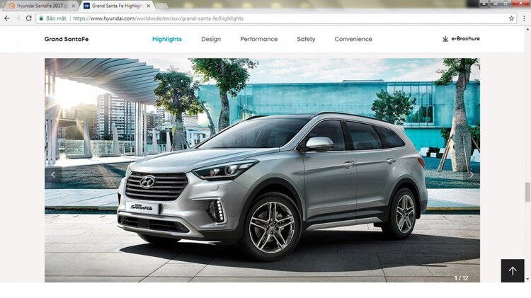 Hyundai SantaFe 2017 giảm giá "sốc" tới 230 triệu