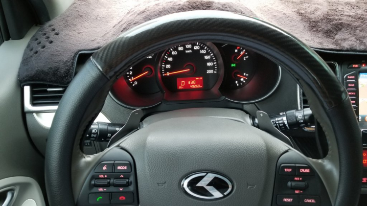 Vài tiện ích cho xe KIA và Hyundai:  Lắp Paddle shifter cho Morning