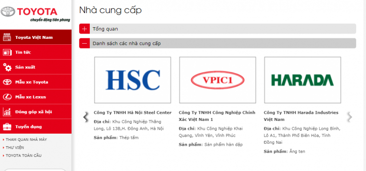 Toyota Việt Nam không bị ảnh hưởng bởi gian lận thép của Kobe Steel Toyota Việt Nam không bị ảnh hưởng bởi gian lận thép của Kobe Steel
