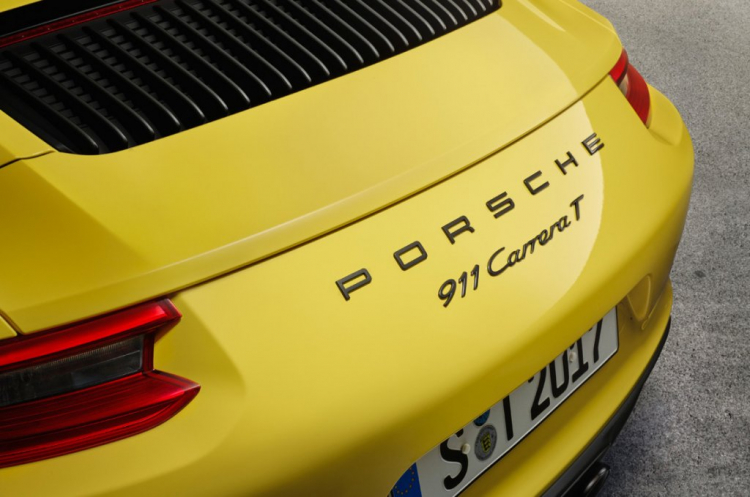Lộ diện Porsche 911 Carrera T phiên bản 2018
