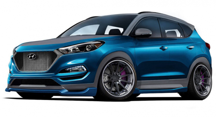 SEMA 2017: Vaccar Hyundai Tucson Sport Concept lộ diện