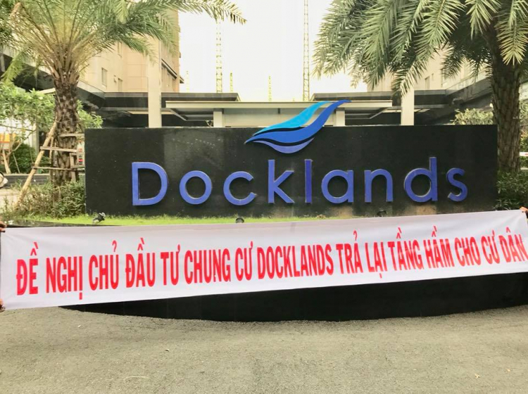 Chung cư Docklands tại 99 Nguyễn Thị Thập có biến.