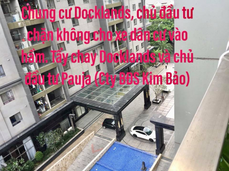 Chung cư Docklands tại 99 Nguyễn Thị Thập có biến.