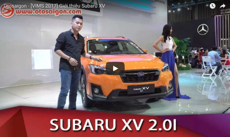 [VIMS 2017] Giới thiệu Subaru XV 2018