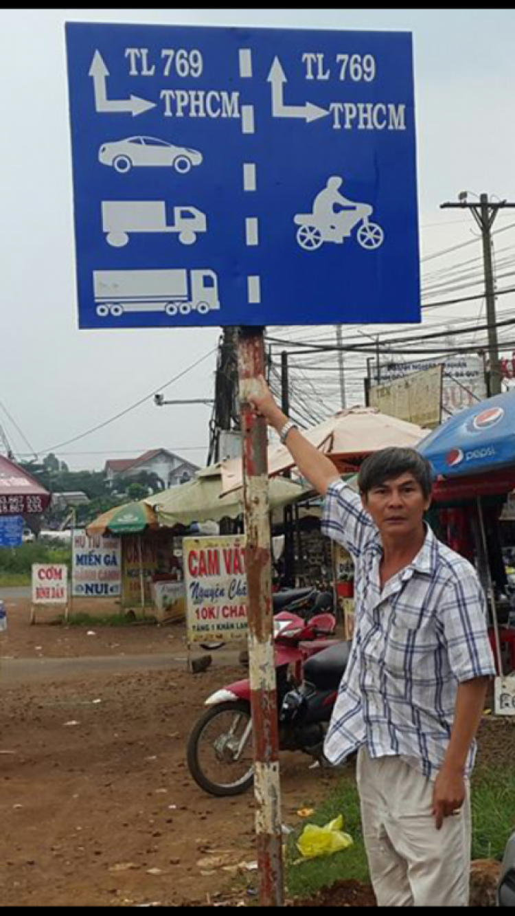 Các anh giải thích biển báo này giúp em, hay hỏi bác Liêm ? Các anh giải thích biển báo này giúp em, hay hỏi bác Liêm ?