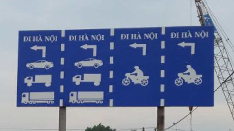 Các anh giải thích biển báo này giúp em, hay hỏi bác Liêm ? Các anh giải thích biển báo này giúp em, hay hỏi bác Liêm ?
