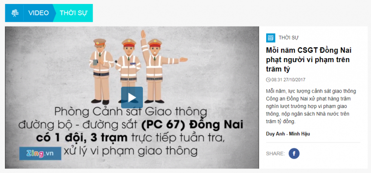 CSGT xử phạt nộp NS hơn trăm tỷ