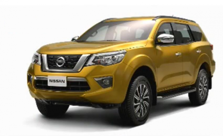 Thêm hình ảnh về mẫu SUV khung gầm bán tải của Nissan