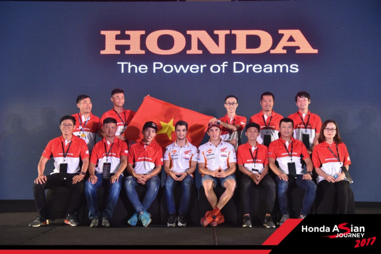 Honda Việt Nam tham gia hành trình châu Á “Honda Asian Journey” 2017