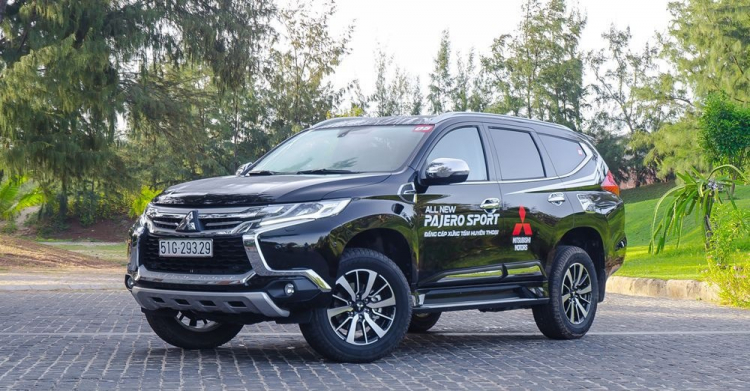 Pajero All New đi phố