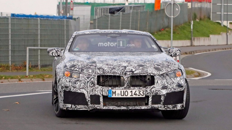 BMW M8 lại xuất hiện trên đường chạy Nürburgring; thời điểm ra mắt đã rất gần