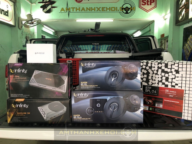 Cách âm, nâng cấp nhẹ âm thanh và DVD cho Ford Ranger . Cách âm, nâng cấp nhẹ âm thanh và DVD cho Ford Ranger .