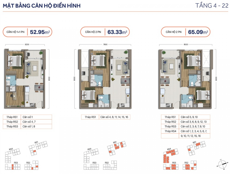 Căn hộ cao cấp Richstar Tân Phú Novaland 2PN