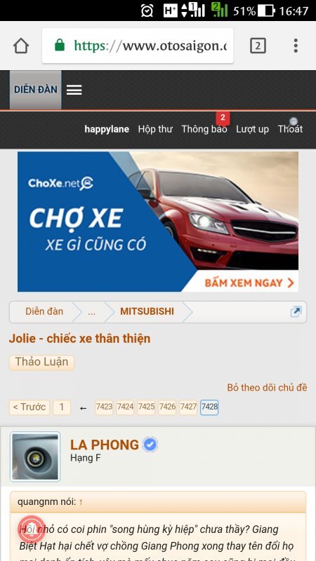 Jolie - Chiếc xe thân thiện