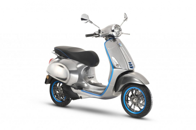 Xe scooter điện Elettrica của Vespa sẽ được bán vào năm 2018