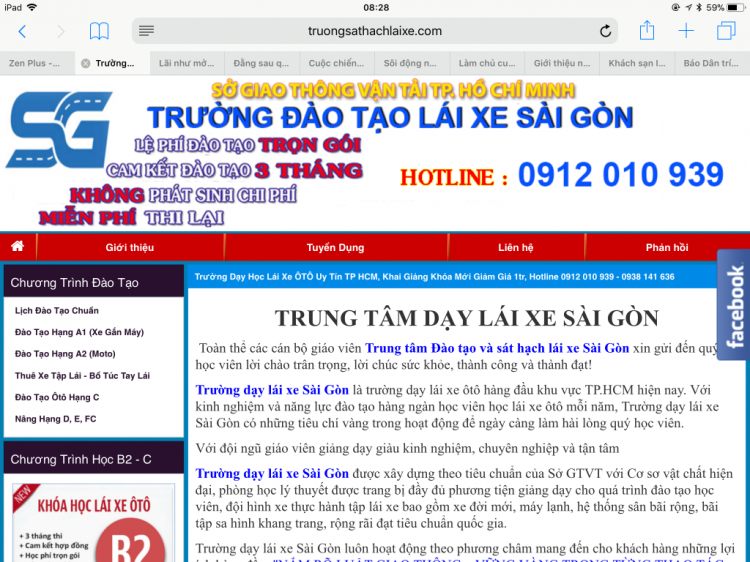 Trường dạy lái xe nào ok?