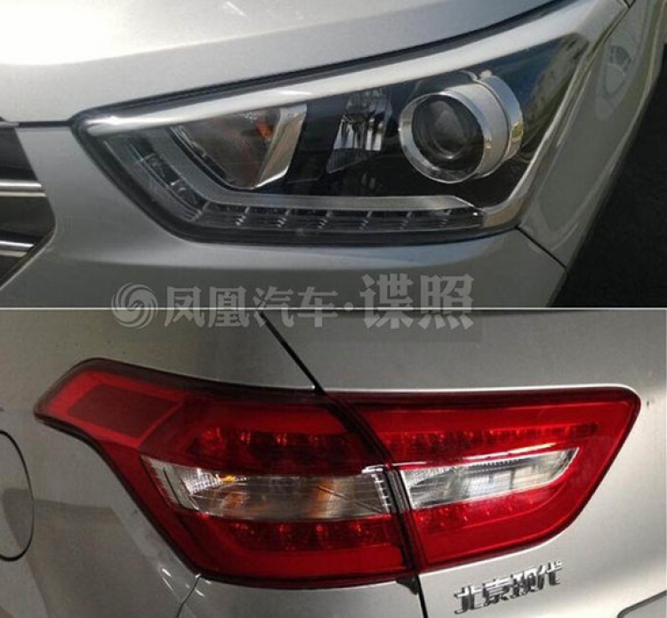 Lộ ảnh Hyundai ix25 phiên bản sản xuất tại Trung Quốc