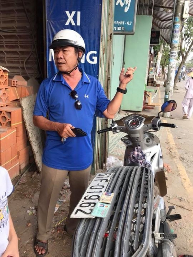 Ai mất biển số thì nhận lại!
